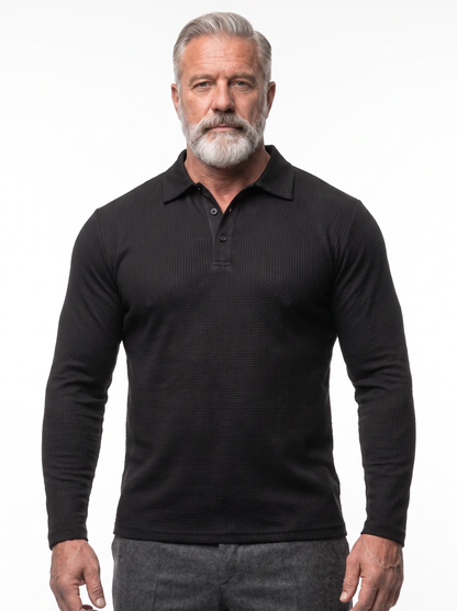 Polo Marco Espresso Zwart